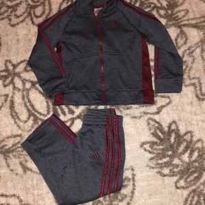 Adidas toddler track suit